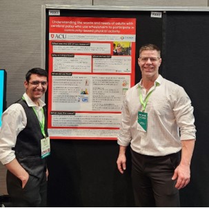 Gaurav and James copresenting their research findings at the AusACPDM conference.