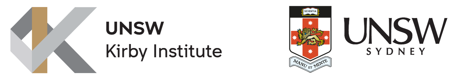 UNSW Kirby Institute and UNSW Sydney logo