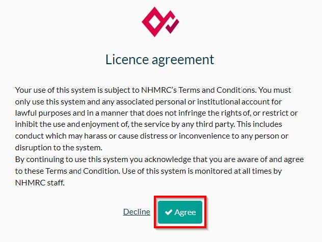 Screenshot of login process 6