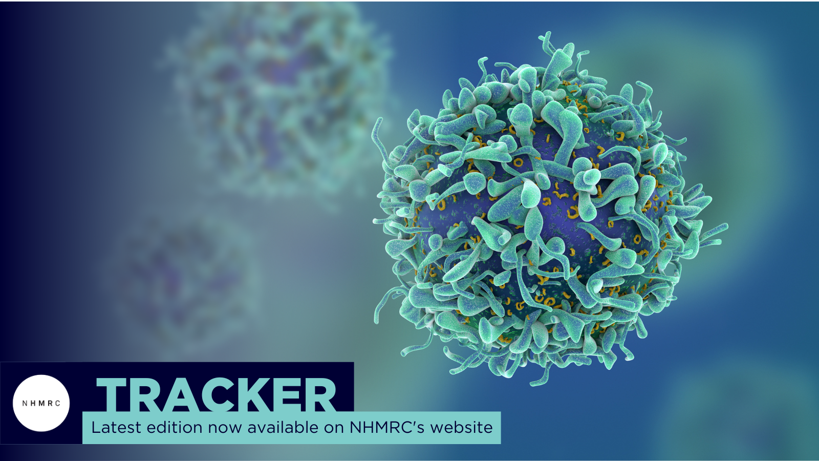 Tracker featured image - stock image of cells