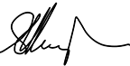 CEO signature