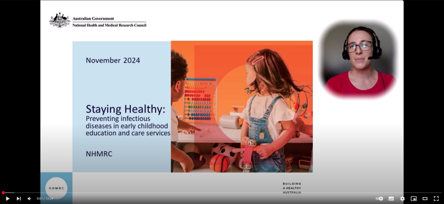 screenshot from webinar. Link directs to webinar on YouTube.
