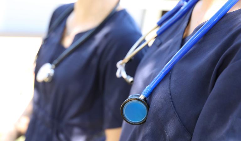 Nurse uniform close up