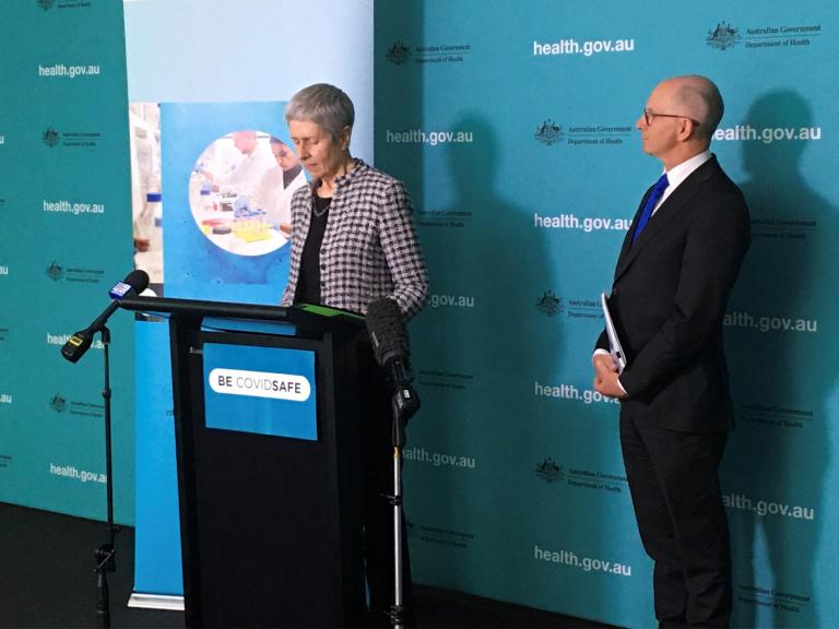 Anne Kelso and Paul Kelly launch the guidelines