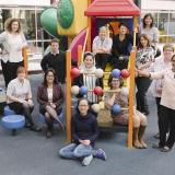 Professor Marshall and her team