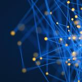 blue abstract image