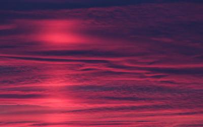 Sunset clouds