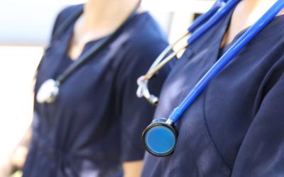 Nurse uniform close up