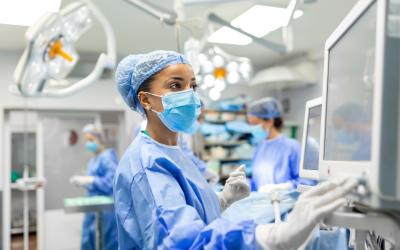 Decorative image - Doctor in theatre