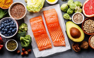 Nutrition: Fresh healthy food