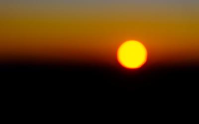 Decorative image - Sunrise in Australia.