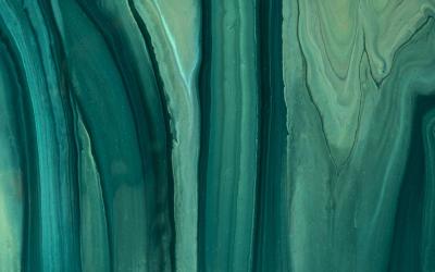 Decorative image - green paint