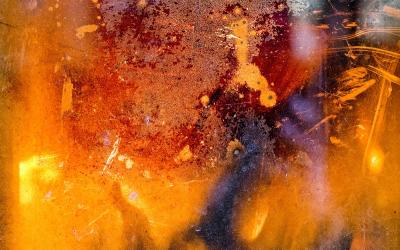 Red abstract image